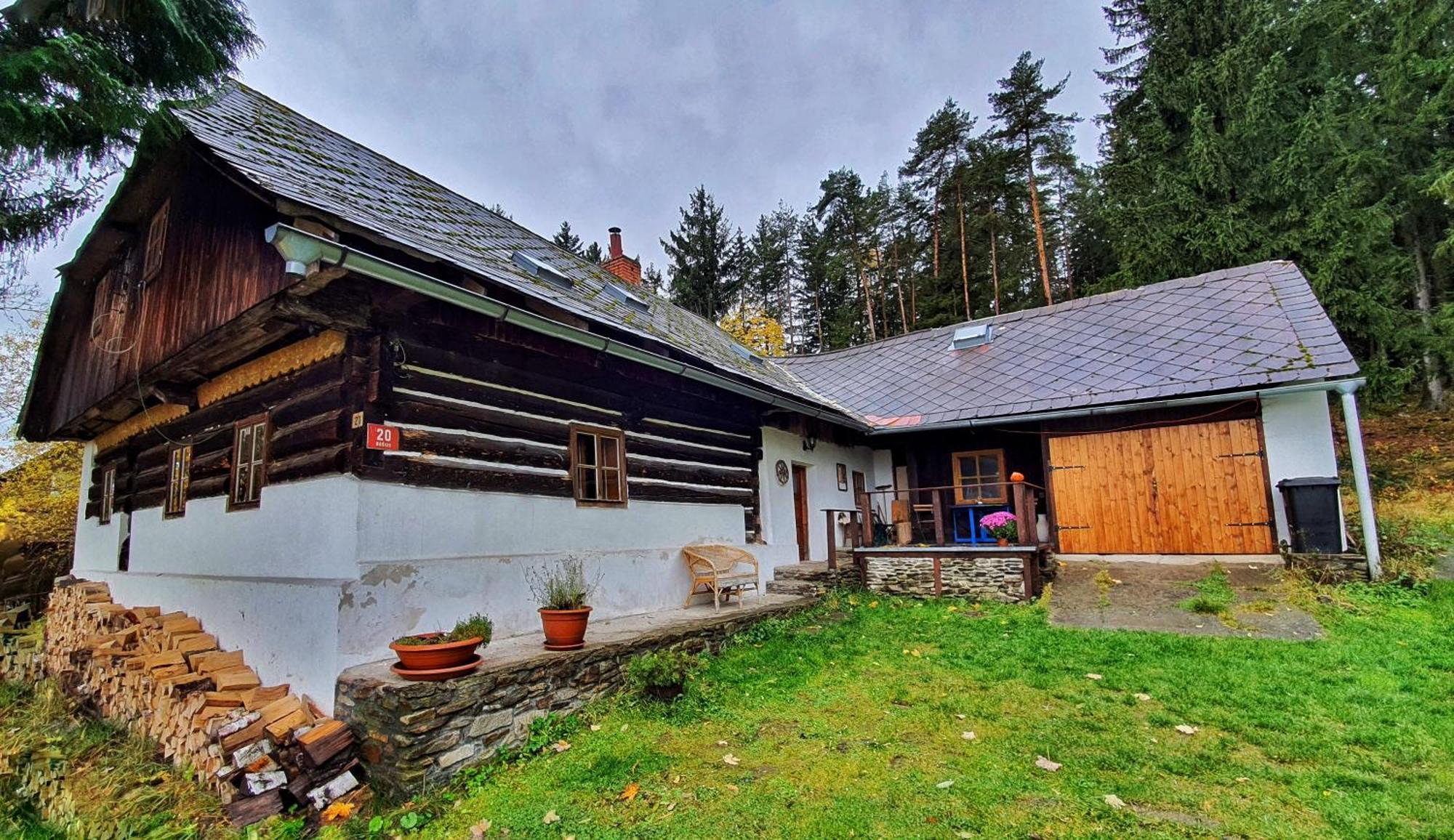 Malebna Chalupa U Javorniku Na Sumave Vacov ภายนอก รูปภาพ